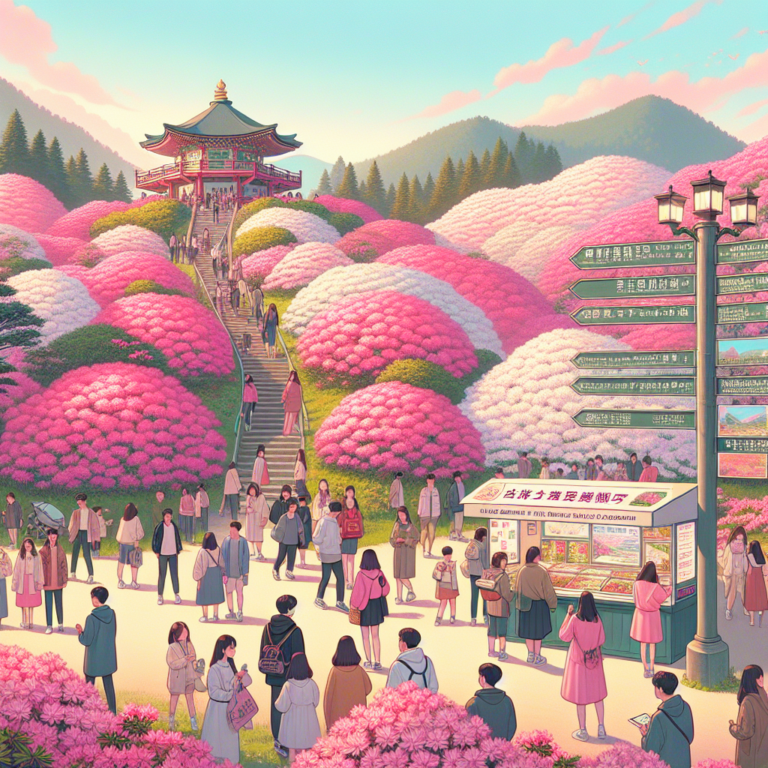 2025년 봄, 진달래 명소와 축제 완벽 가이드