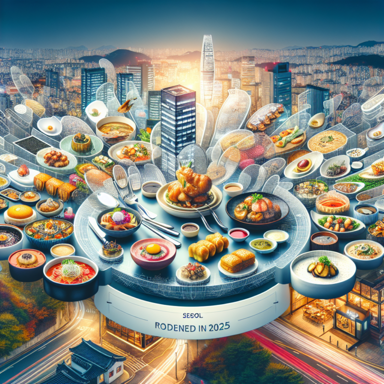 2025 서울 미쉐린 맛집 완전 정복 가이드